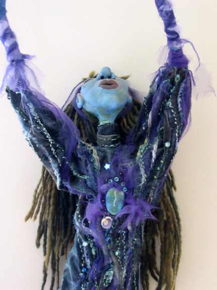 Blue Moon River Woman by  Barb Kobe